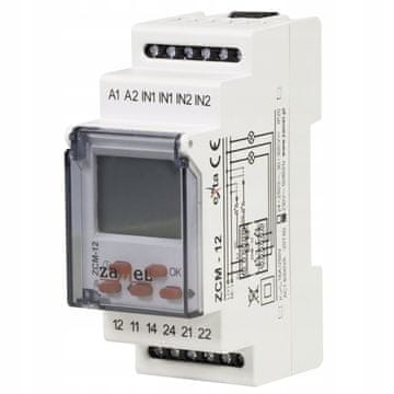 shumee Dvokanalni tedenski časovnik ZCM-12 Zamel