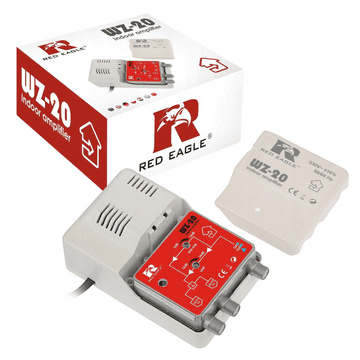 shumee Notranji ojačevalnik TV signala z razdelilnikom za 2xTV DVB-T2 zmogljiv