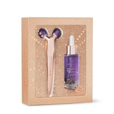 CRYSTALLOVE CRYSTALLOVE Amethyst 3D lift & sculpt set - lifting masažer in serum - omejena izdaja
