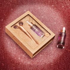 CRYSTALLOVE CRYSTALLOVE Amethyst 3D lift & sculpt set - lifting masažer in serum - omejena izdaja