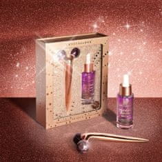 CRYSTALLOVE CRYSTALLOVE Amethyst 3D lift & sculpt set - lifting masažer in serum - omejena izdaja