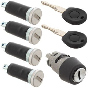 shumee VW Transporter T4 90-03 vložek za vžig + 4x vložek ključavnice 5 kom. set