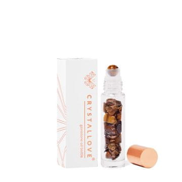 shumee CRYSTALLOVE Steklenička s kristali za olje 10 ml - tigrovo oko