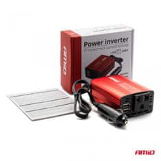 shumee Napetostni pretvornik 12V/230V 150W/300W 2xUSB PI01 AMIO-02468