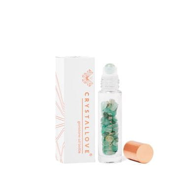 CRYSTALLOVE CRYSTALLOVE Steklenička s kristali za olje 10 ml - aventurin