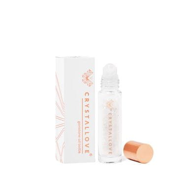 CRYSTALLOVE CRYSTALLOVE Steklenička s kristali za olje 10 ml - gorski kristal
