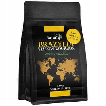 shumee Mleta kava BRAZIL YELLOW BOURBON 250g 100% Arabica Sveže pražena