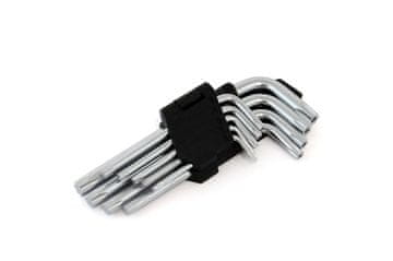 AMIO Kratki TORX CRV ključi 9 kos AMIO-01040