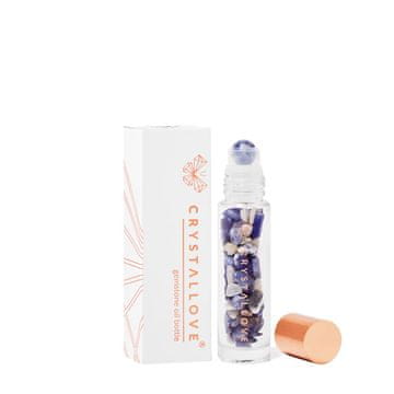CRYSTALLOVE CRYSTALLOVE Steklenička s kristali za olje 10 ml - sodalit