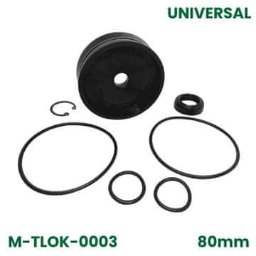 shumee 80 mm bat s kompletom tesnil za aktuator čeljustne vpenjalne roke (pod mizo) ali nagib roke