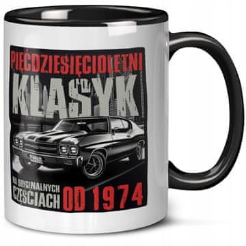 shumee DARILO V SKODELICI ZA 30., 40., 50., 60., 70. ROJSTNI DAN KLASIČNI MUSTANG, LASTNIŠKO LETO 1974