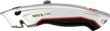YATO NOŽ Z IZTEGLJIVIM TRAPEZOJNIM REZILOM / YT-75201 / YATO