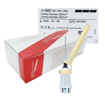 shumee Varnostna igla S-Monovette 22G 0,7 mm x 25 mm Sarstedt 50 kosov
