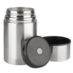 Eva Termo posoda za hrano 0,5l / srebrna / inox