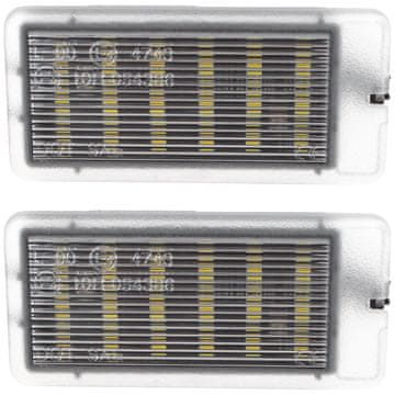 shumee Nissan Juke Leaf Murano Rogue Versa LED luči notranjost/predal/prtljažnik 2 kos. Set