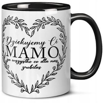 shumee DARILO ZA MATERINSKI DAN SKODELICA S SRČKOM HVALA MAMI ROJSTNODNEVNA DARILA