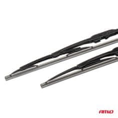 AMIO Metlica avtomobilskih brisalcev, kovinski okvir, U-tip, univerzalna, 23"" 580 mm 58 cm AMIO-04013