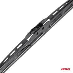 AMIO Metlica avtomobilskih brisalcev, kovinski okvir, U-tip, univerzalna, 23"" 580 mm 58 cm AMIO-04013