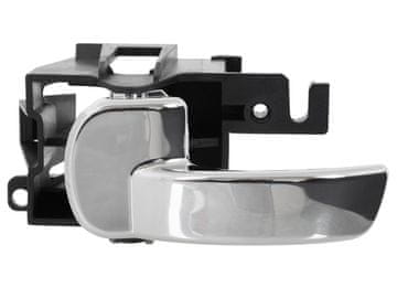 shumee Nissan Navara 2004- sprednja notranja kljuka BREZ KLJUČAVNICE KROM levo