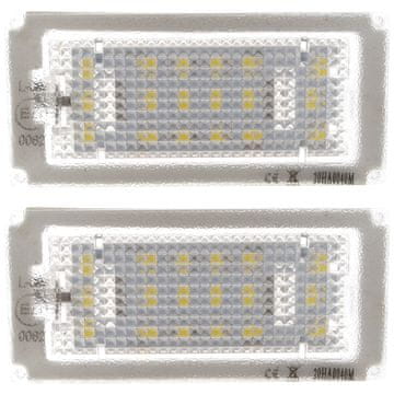 shumee BMW 3 E46 03-06 2 VRAT COUPE LED luči za registrsko tablico 2 kosa komplet