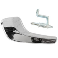 MODECAR Opel Corsa D 06-14 leva notranja kljuka vrat KROMIRANA + zatič notranje kljuke vrat 2 kosa SET
