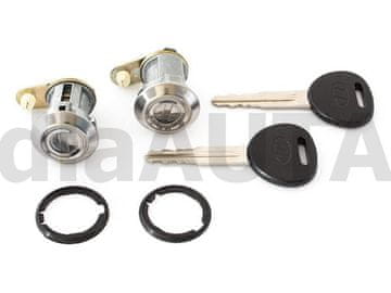 shumee Vložki za ključavnice sprednjih vrat Hyundai Atos Prime 99-02, 2 kom. set.