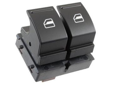 shumee Škoda Octavia II 04-12 DVOJNO stikalo za električni pomik stekel