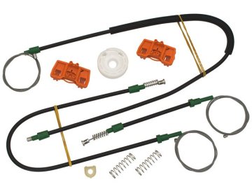 shumee Komplet za popravilo sprednjega desnega regulatorja stekel za Land Rover Freelander 96-06