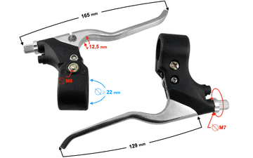 shumee Ročica za levo in desno ročno zavoro Pocket Bike