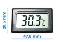 shumee Panelni termometer z 10m kablom - nov