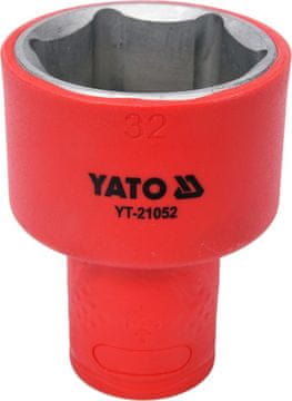 YATO IZOLIRANI NASADNI KLJUČ 32 MM 1/2"""" ŠESTROBNI VDE YT-21052 YATO