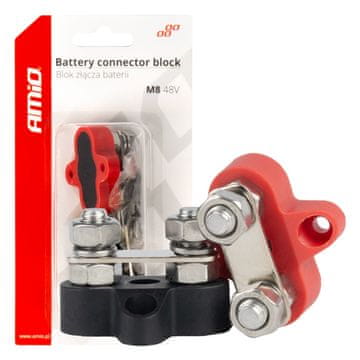 shumee Baterijski konektor razdelilnega bloka vodila dvojni komplet max 48V M8 AMIO-03806