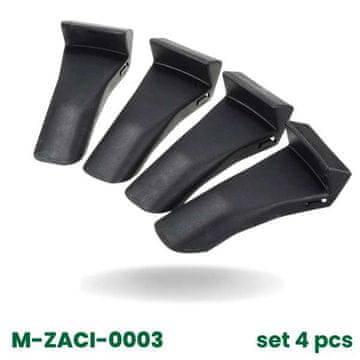 shumee Dolgi plastični pokrovi čeljusti (4 kosi)