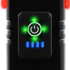 Verkgroup Set akumulatorske kolesarske svetilke 6 CREE LED + zadnja luč 