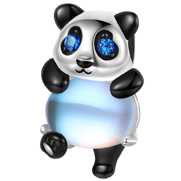 shumee Obeski za Pandora obesek Obesek Mavrični panda Medvedek Srebro 925 Trusky Obeski