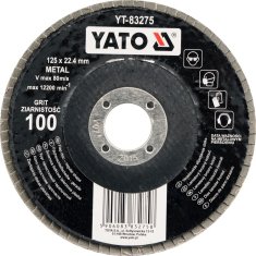 YATO Brusilna plošča z ravnim lamelnim profilom 125 mm p36 YT-83271