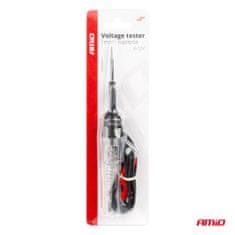 AMIO Avtomobilski tester napetosti s krokodilsko sponko 6-12V AMIO-04272