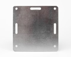 shumee 85 mm aluminijast marker s 60 mm folijo za daljinomer - rumen in bel