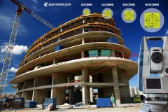 shumee 85 mm aluminijast marker s 60 mm folijo za daljinomer - rumen in bel