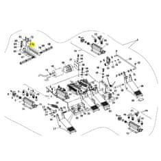 shumee Zamenjava ATH-Heinl: Priključek mehanizma pedala 460, 1460, 900, 1900, 980, 1980
