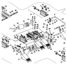 shumee Zamenjava ATH-Heinl: Vodilo (stikalna zapah na pedalu) 460, 1460, 900, 1900, 980, 1980, M32, M52, M72, M72Z