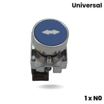 shumee Gumb za dvigalo - moder, dve puščici 1 x NO (kovina)