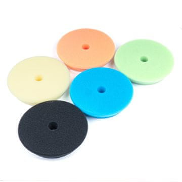 AMIO Set polirnih gobic, 5 kosov, 125 mm/150 mm AMIO-03709