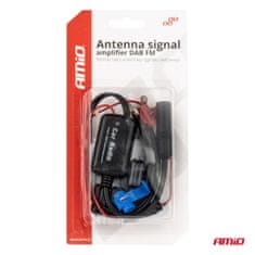 AMIO 12V DAB FM radijski antenski ojačevalec signala AMIO-04134