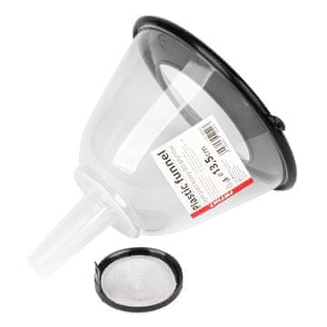 shumee Univerzalni plastični lij s pokrovom za tekočino, vodo, 13,5 cm AMIO-04042