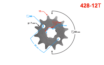 shumee Izhodni zobnik Moretti 12/428