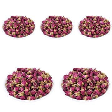 shumee Posušeni vrtnični popki za sveče, roza, 50 g