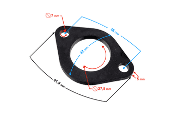 shumee Pralnik uplinjača za motocikel Classic 125 premera 27,30 mm