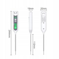 shumee DIGITALNI KUHINJSKI TERMOMETER ZA KUHANJE HRANE MESA PIN -50 +300°C