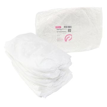 shumee Rjuha za enkratno uporabo 100 cm x 220 cm bela netkana tkanina 15 g 10 kosov